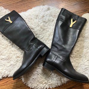 Yves Saint Laurent Chyc Riding Boots
